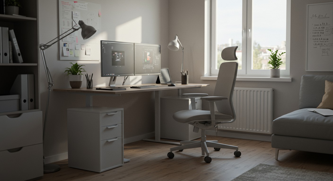 Download Home Office for Remote Work Images – 100 Cinematic JPGs (Royalty-Free)
