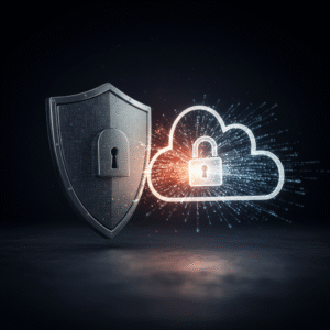 Cloud tech and saas art by pixlelo.com